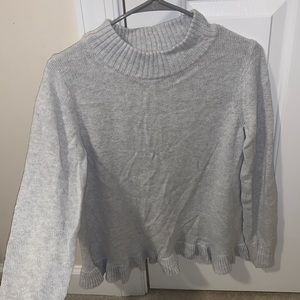 Old Navy peplum frill sweater